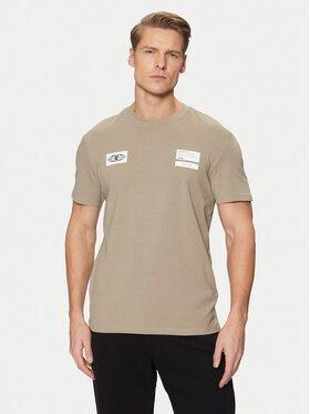 Guess Guess T-Shirt Z5RI14 J1314 Beżowy Regular Fit