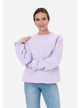 LAURELLA LAURELLA Bluza 1TU006 Fioletowy Regular Fit