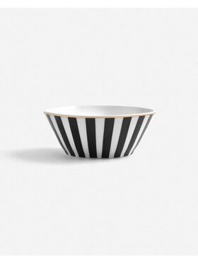 La Mania La Mania Miska Stripes Czarny