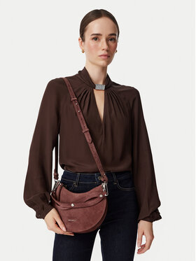 Coccinelle Coccinelle Сумка QKG Coccinellesunup Suede E1 QKG 13 03 01 Бордовий