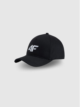 4F 4F Καπέλο Jockey 4FWSS26ACABF549-20S Μαύρο
