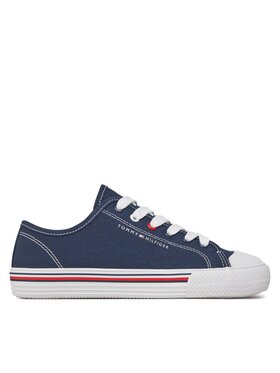 Tommy Hilfiger Tommy Hilfiger Sneakers Low Cut Lace Up Sneaker T3X9-33324-0890 S Bleu marine