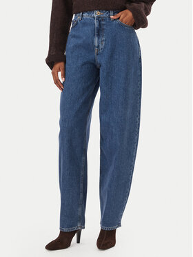HUGO HUGO Traperice Gimine 50563510 Tamnoplava Wide Leg