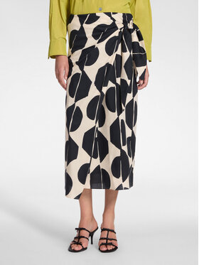 Elena Mirò Elena Mirò Spódnica maxi 1024Z100077N001 Czarny Regular Fit
