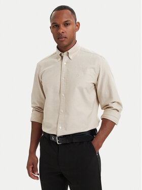 BOSS BOSS Риза H-Liam 50566988 Бежов Regular Fit