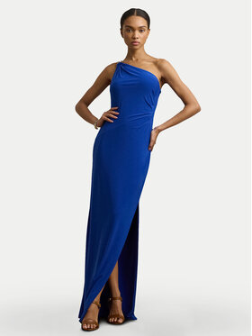 LAUREN RALPH LAUREN LAUREN RALPH LAUREN Sukienka wieczorowa 253751483032 Niebieski Slim Fit