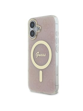 Guess Guess Etui na telefon IML 4G Różowy