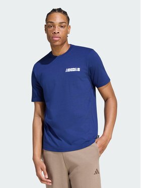 adidas adidas T-Shirt 165585 Niebieski Regular Fit