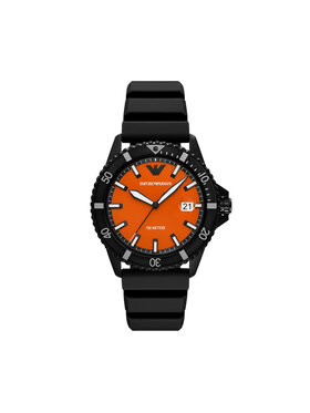 Emporio Armani Emporio Armani Laikrodis World Explorer AR11684 Juoda