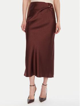 Rinascimento Rinascimento Midi krilo CFC0125416003 Rjava Regular Fit