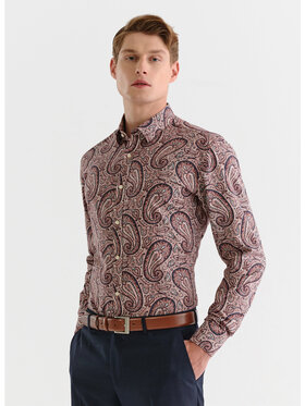 Pako Lorente Pako Lorente Koszula P23WN-1X-007 Bordowy Slim Fit