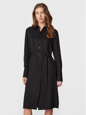 Calvin Klein Calvin Klein Sukienka koszulowa K20K205528 Czarny Regular Fit