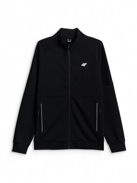 4F 4F Bluza PLAYER Czarny Regular Fit