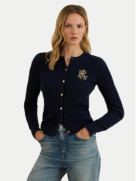 LAUREN RALPH LAUREN Lauren Ralph Lauren Кардиган 200932225002 Тъмносин Slim Fit