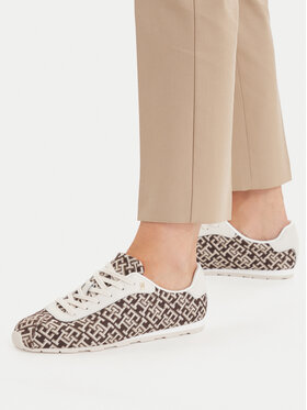Tommy Hilfiger Tommy Hilfiger Laisvalaikio batai Bella Monogram Sneaker FW0FW09523 Ruda