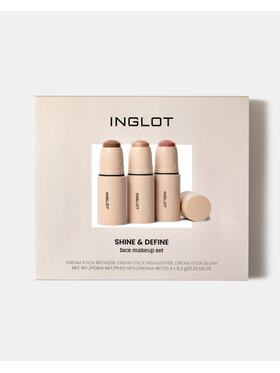INGLOT INGLOT Shine & Define Zestaw do makijażu