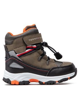 Tommy Hilfiger Tommy Hilfiger Stivali da neve Tech Bootie T3B5-32542-1487 M Verde