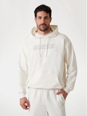 Guess Guess Mikina 174767 Bílá Classic Fit