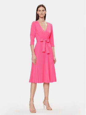 Nissa Nissa Коктейльна сукня RZ14832 Рожевий Regular Fit