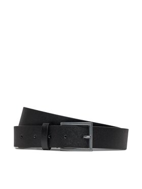 Guess Guess Pánsky opasok Certosa Saffiano Belts BM7794 P4135 Čierna