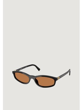 Miu Miu Miu Miu Okulary przeciwsłoneczne 0MU A06S 16K10I Czarny
