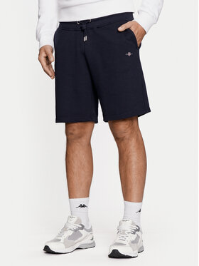 Gant Gant Pantaloni scurți sport Shield 2009027 Bleumarin Regular Fit