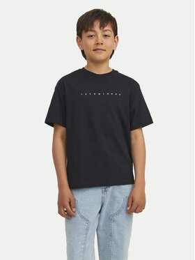 Jack&Jones Junior Jack&Jones Junior Тишърт Star 12237435 Черен Relaxed Fit