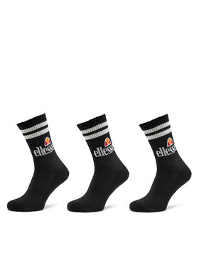 Ellesse Ellesse Zestaw 3 par wysokich skarpet męskich Pullo SAAC0620 Czarny