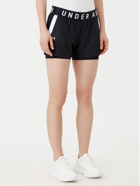 Under Armour Under Armour Sport rövidnadrág Ua Play Up 2-In-1 1351981 Fekete Loose Fit