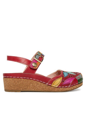 Laura Vita Laura Vita Босоніжки Facscineo 02 Червоний