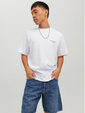 Jack&Jones Jack&Jones Tricou Grocery 12230754 Alb Oversize