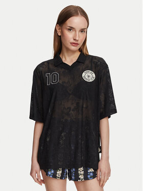 adidas adidas Футболка Farm Rio KR0238 Чорний Loose Fit