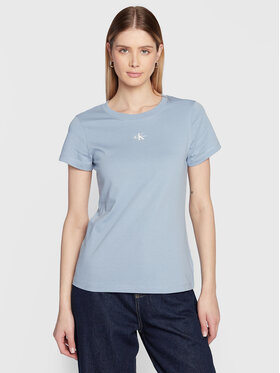 Calvin Klein Jeans Calvin Klein Jeans T-shirt J20J220300 Celeste Slim Fit