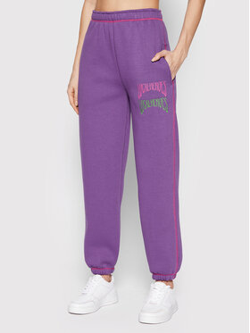 Local Heroes Local Heroes Spodnji del trenirke Orchid SS22P0002 Vijolična Relaxed Fit