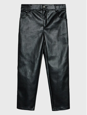 Guess Guess Pantaloni in similpelle J3RB17 WF8P0 Nero Regular Fit