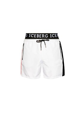 Iceberg Iceberg Strój kąpielowy costume Iceberg Biały Regular Fit