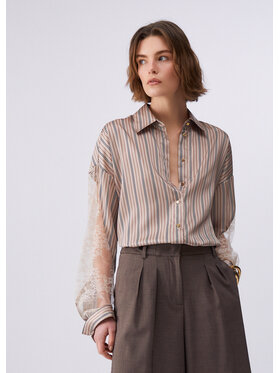 Liu Jo Liu Jo Camicia CA6119TS555P9577 Beige Regular Fit