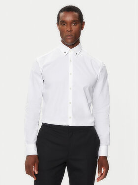 HUGO Hugo Camicia Ermo 50490712 Bianco Regular Fit