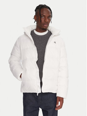 Calvin Klein Jeans Calvin Klein Jeans Пухено яке LV04RC518G Бял Regular Fit