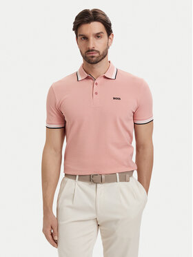 BOSS BOSS Pólóing Paddy 50469055 Világos rózsaszín Regular Fit