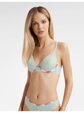 Esotiq Esotiq Biustonosz miękki 40457 Zielony