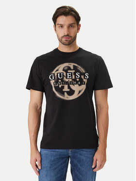 Guess Guess T-Shirt M6GI09 K2989 Černá Regular Fit