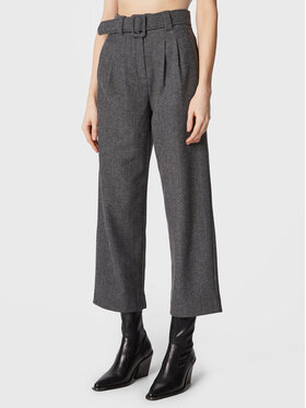 Edited Edited Spodnie materiałowe Nilda EDT6401001000002 Szary Relaxed Fit