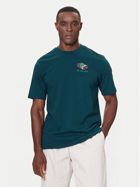 adidas adidas T-Shirt 3-Stripes Lights Giftbox Graphic JN2498 Πράσινο Regular Fit