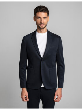 Borgio Borgio Marynarka circello Granatowy Slim Fit