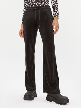 DKNY Sport DKNY Sport Долнище анцуг DP3P2744 Черен Regular Fit