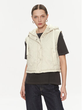 ONLY ONLY Sportinė liemenė Valentina 15315383 Écru Regular Fit