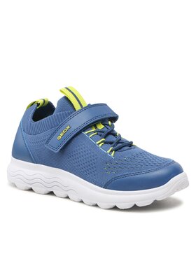 Geox Geox Sneakersy J Spherica Boy J26H7C06KBCC4B2K D Niebieski