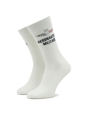 Aeronautica Militare Aeronautica Militare Calzini lunghi da uomo 231CZ011L499 Bianco