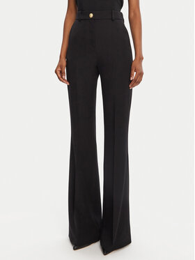 Balmain Balmain Παντελόνι υφασμάτινο DF1PO104WC09 Μαύρο Regular Fit